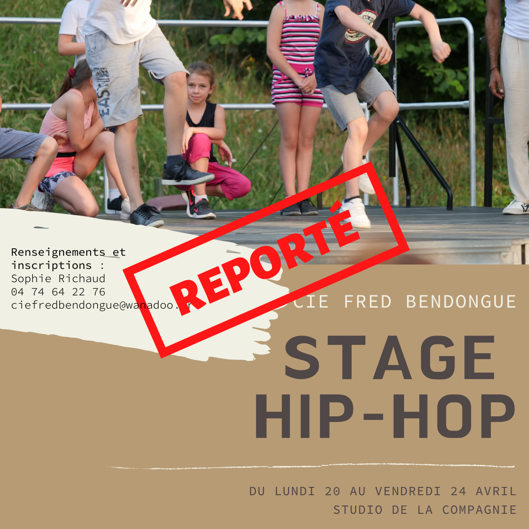 STAGE HIP-HOP avril REPORT