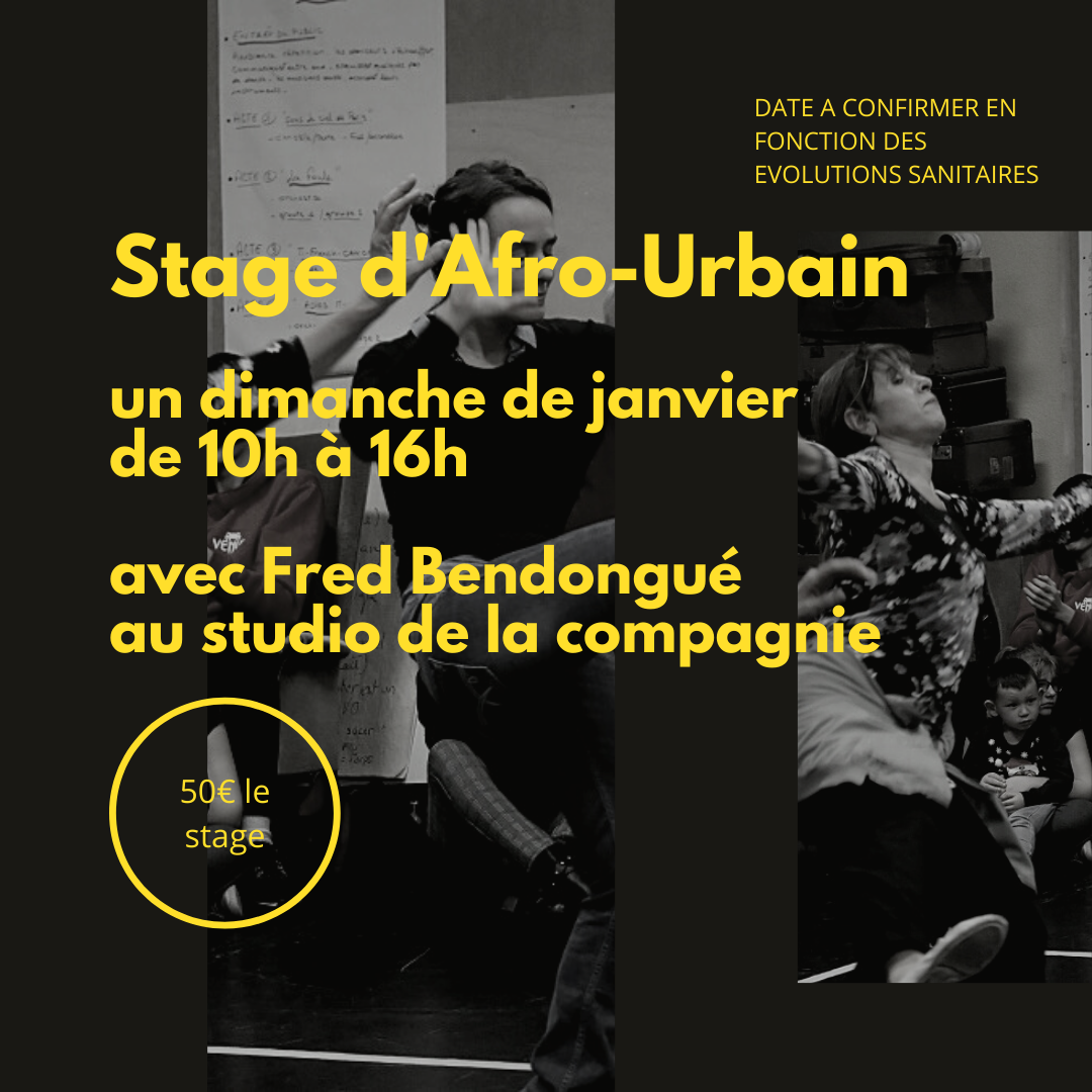 Stage d'Afro-Urbain Dimanche 10 janv de ...h à ...h avec Fred Bendongué (1)