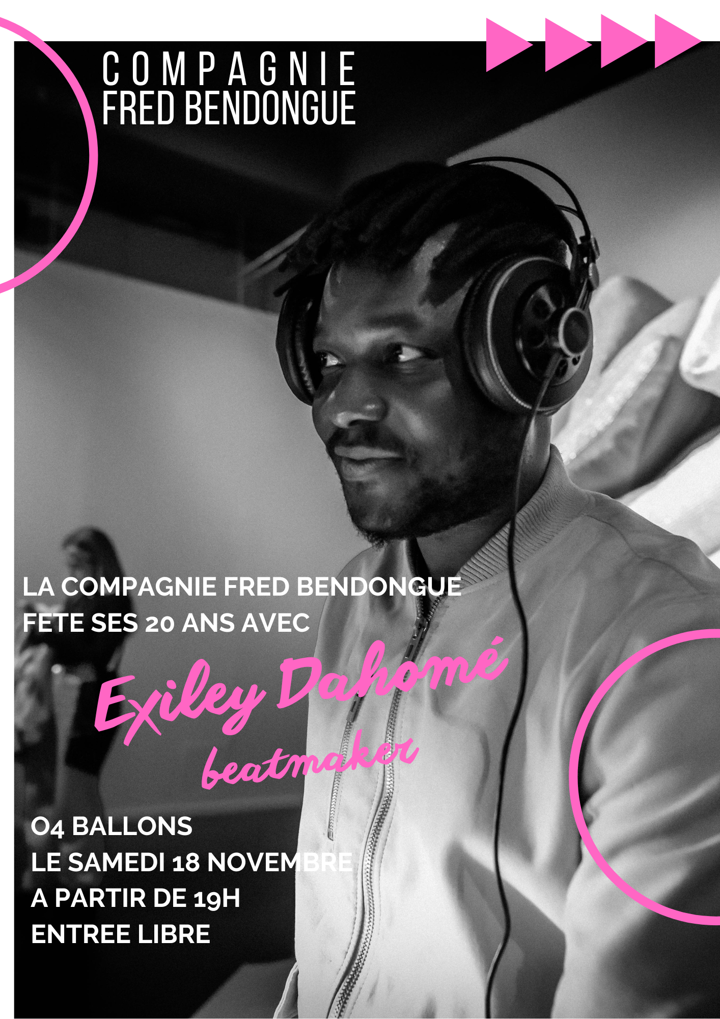 Affiche 18nov Exiley Dahomé